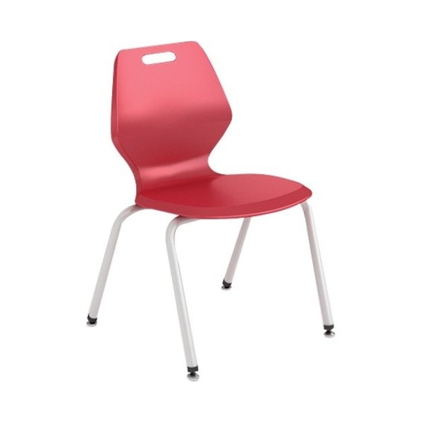 Paragon Furniture 16I 4 Leg A&D Ready Chair, Nylon Glide AND-READY-4L16